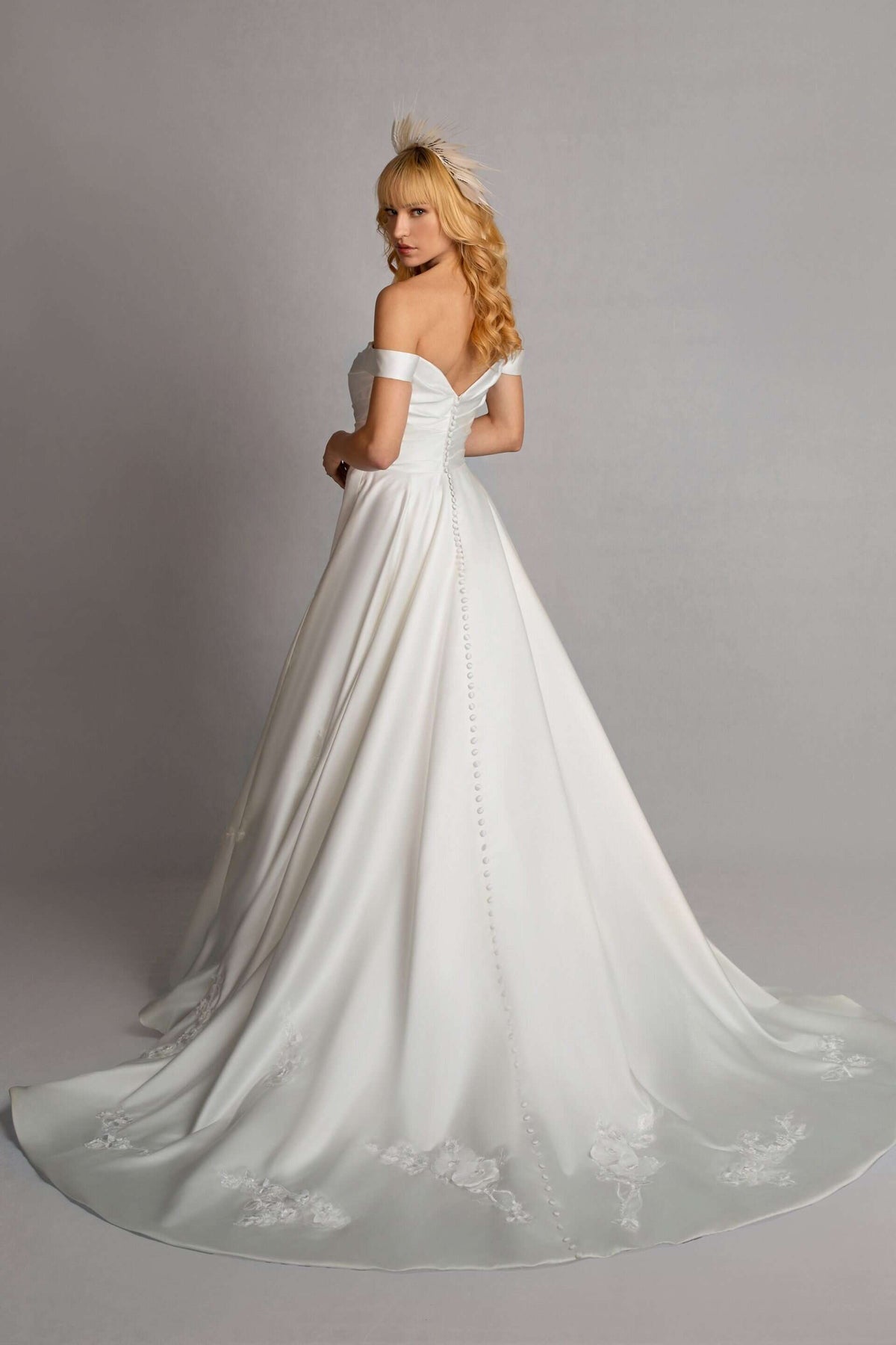Alice Wedding Dress, luxury bridal gown, additional product image 4 by SimmiUnique
