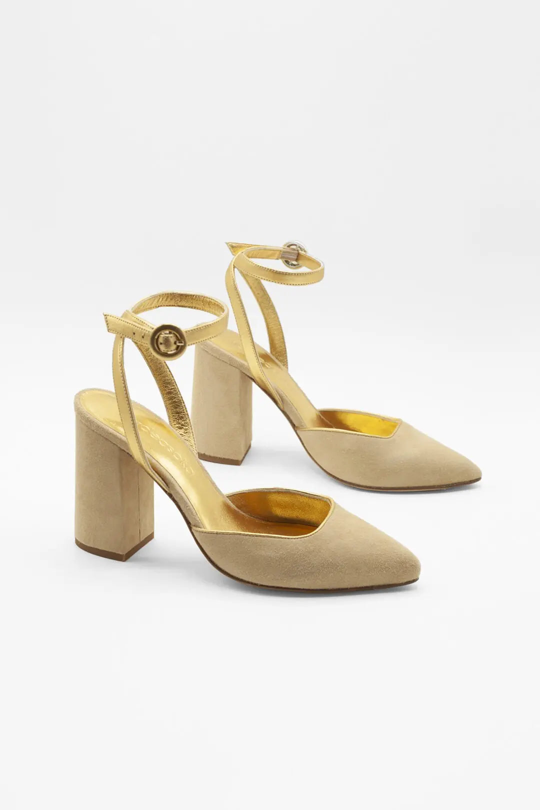 BeiGe Custom Made Heels (Beige) – close-up