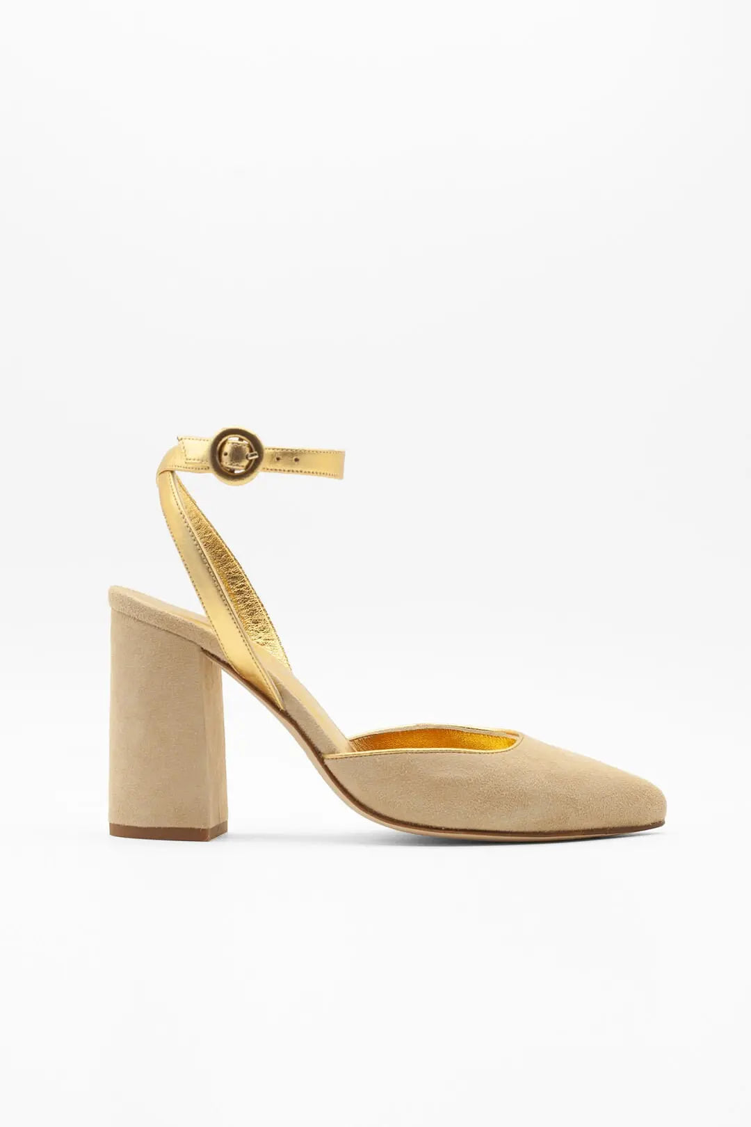 BeiGe Custom Made Heels (Beige) – styled look