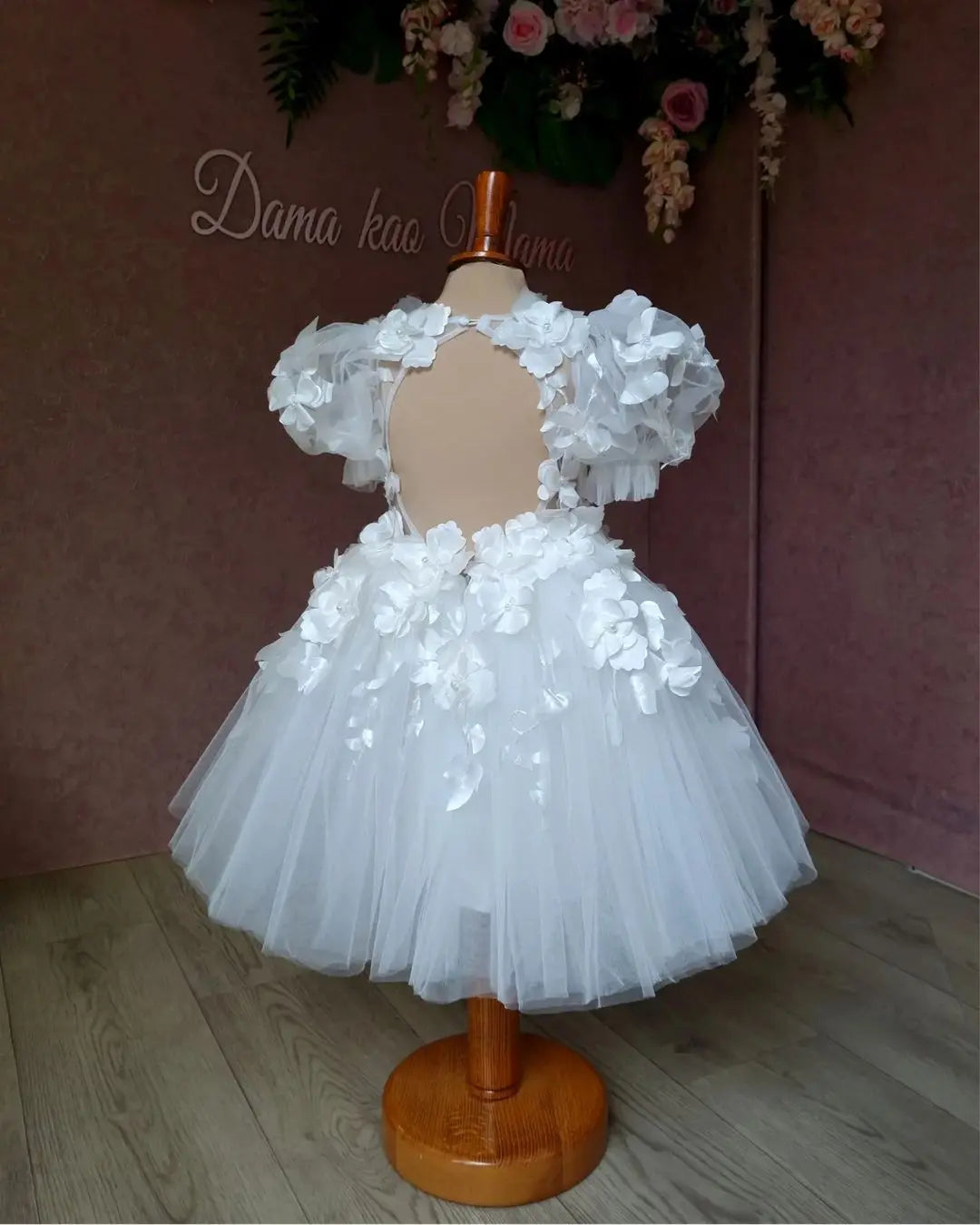 Briana Christening Dress in white - photo 2