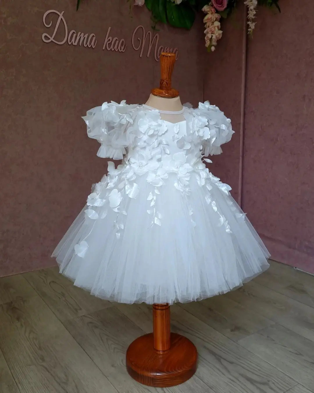 Briana Christening Dress in white - photo 3