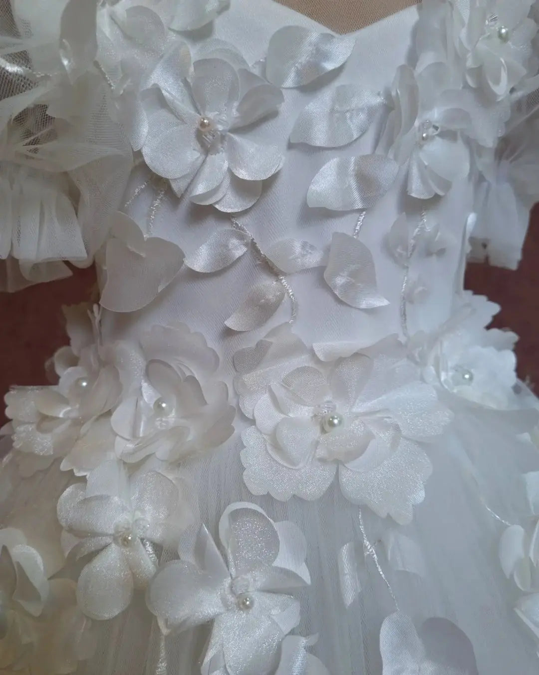 Briana Christening Dress in white - photo 7