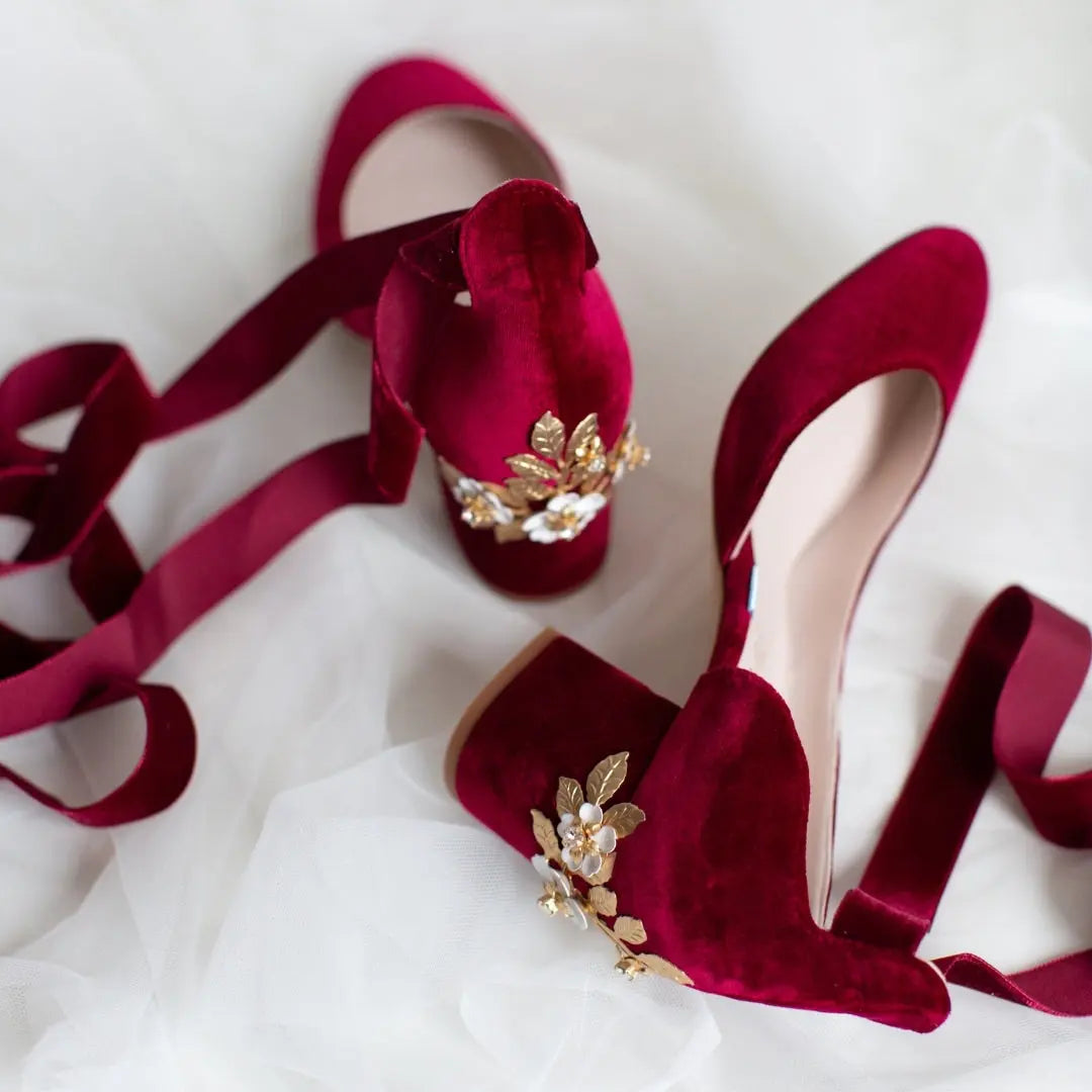 Bridal Red BriDal Shoes – styled look