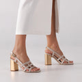 Beige Custom Made Heels