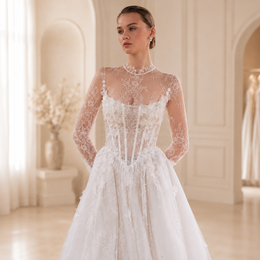 Arabelle Wedding Dress | SimmiUnique