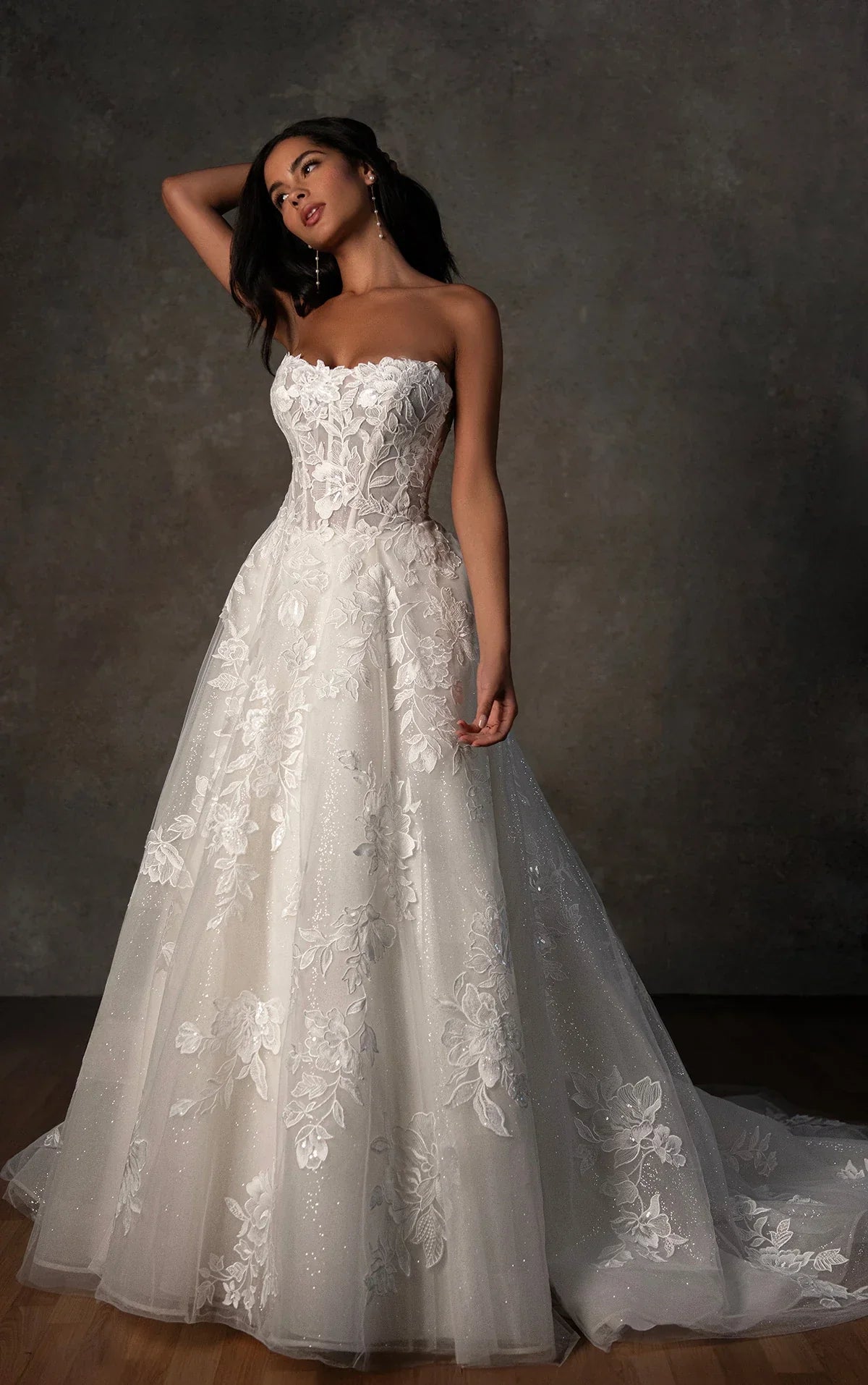 Lily Wedding Dress, luxury bridal gown, additional product image 2 by SimmiUnique