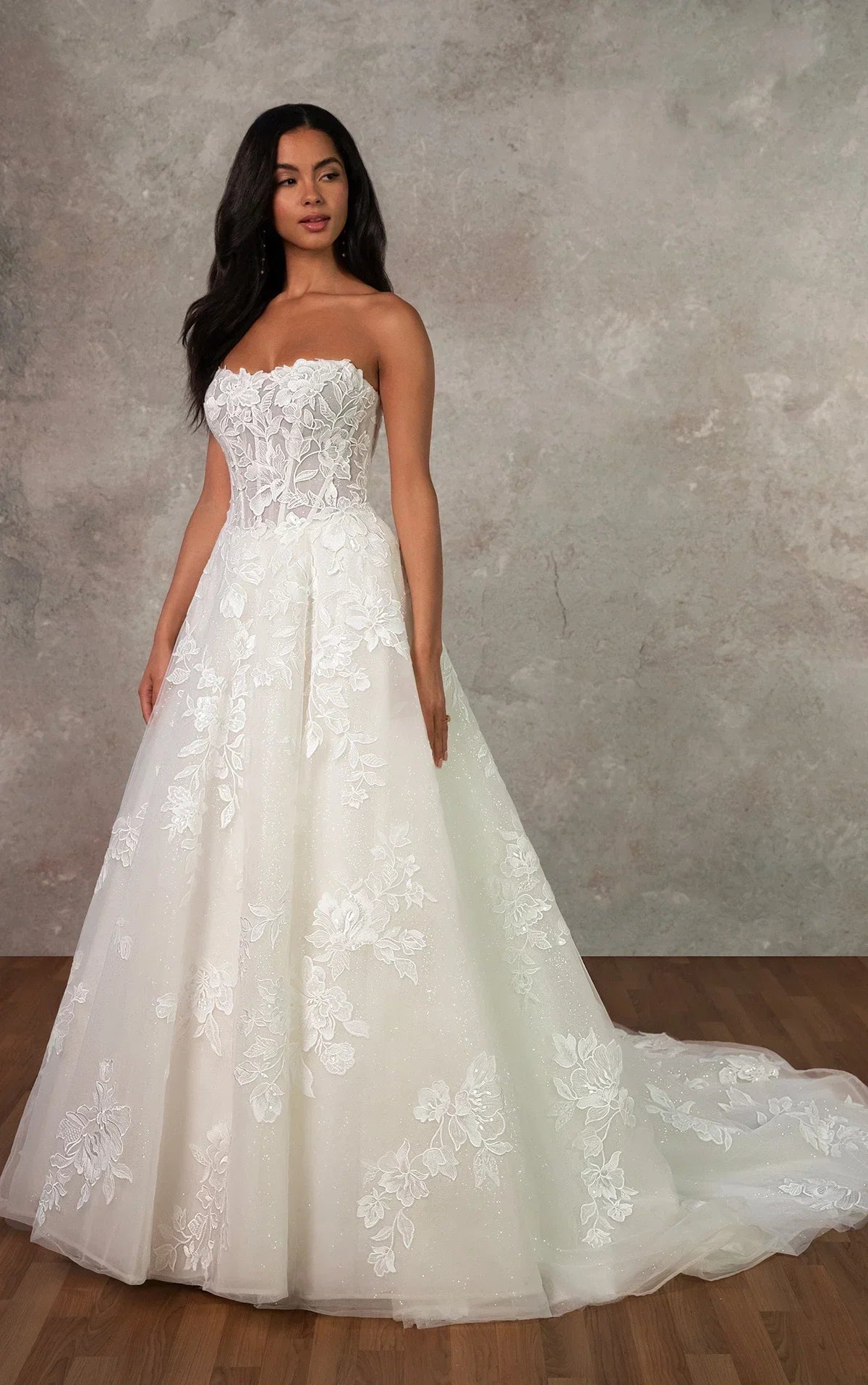 Lily Wedding Dress, luxury bridal gown, additional product image 5 by SimmiUnique