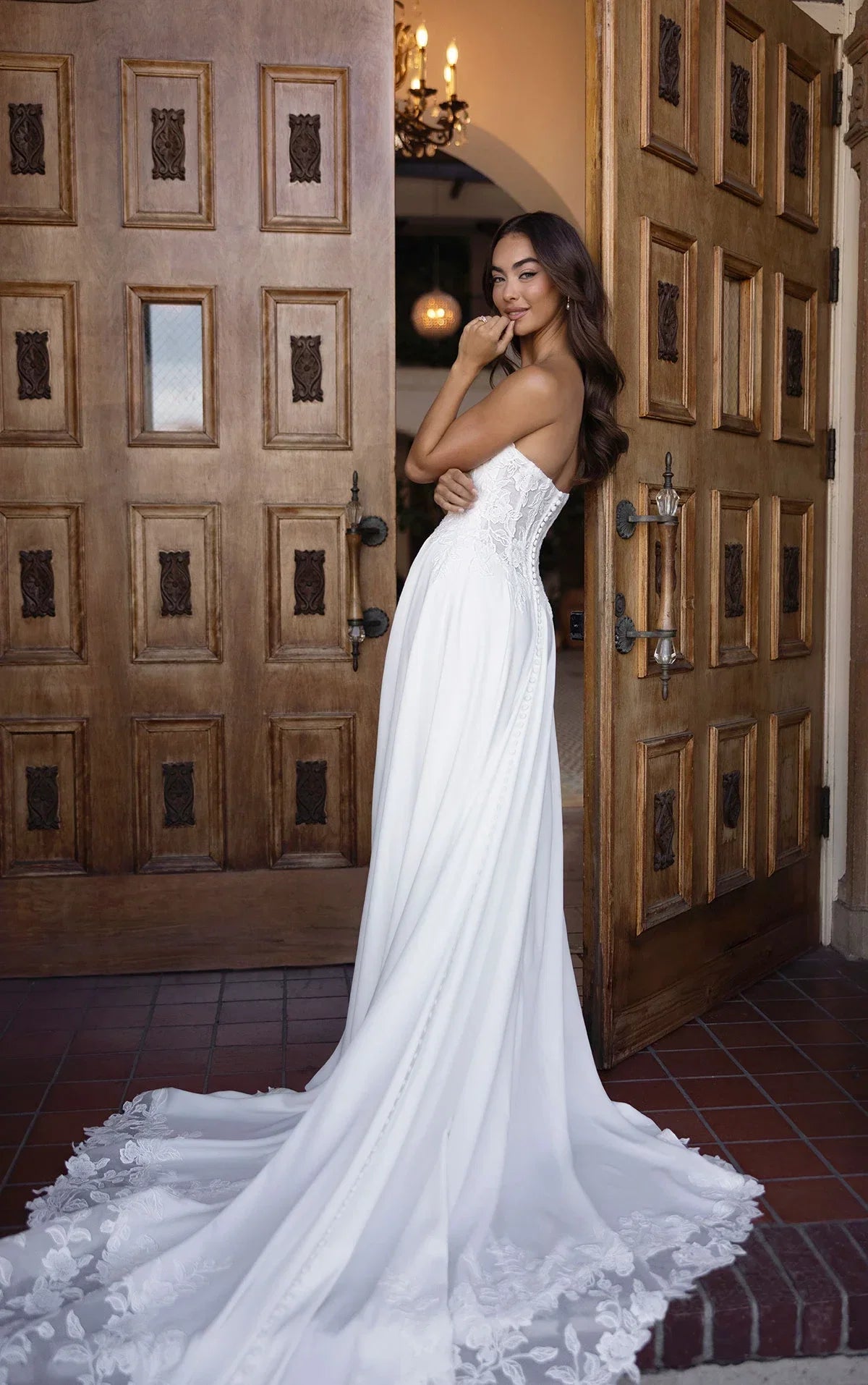 Emilia Wedding Dress, luxury bridal gown, additional product image 4 by SimmiUnique