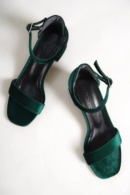 Dark Green Wedding Shoes Sample Product