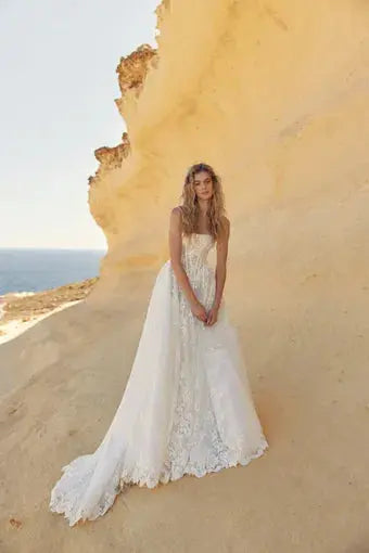 Illume Lace A-Line Wedding Dress | SimmiUnique