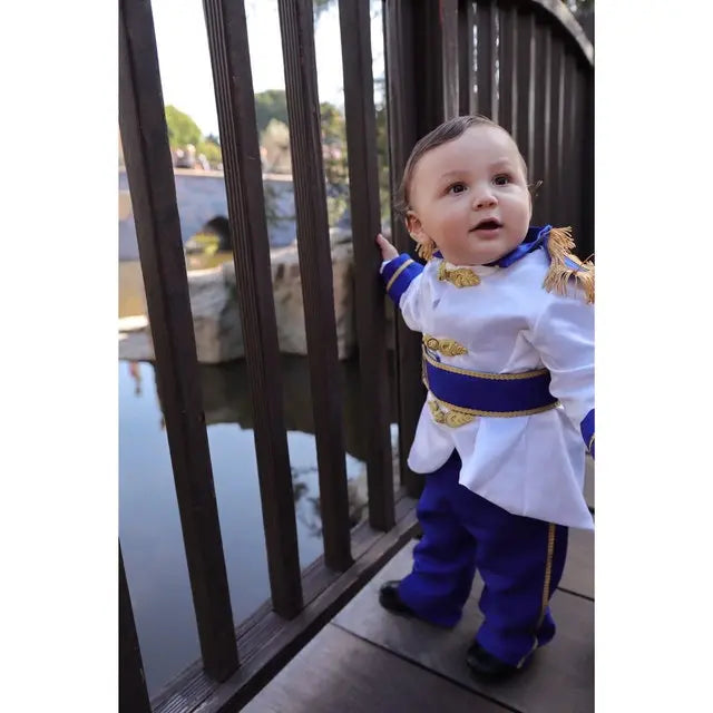 Fantasia Boys Kids Prince King Cosplay Fancy Dress blue – photo 8