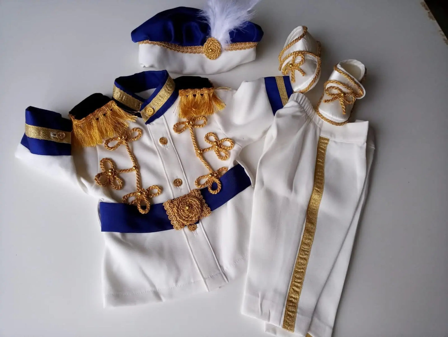 Fantasia Boys Kids Prince King Cosplay Fancy Dress blue cemrestore