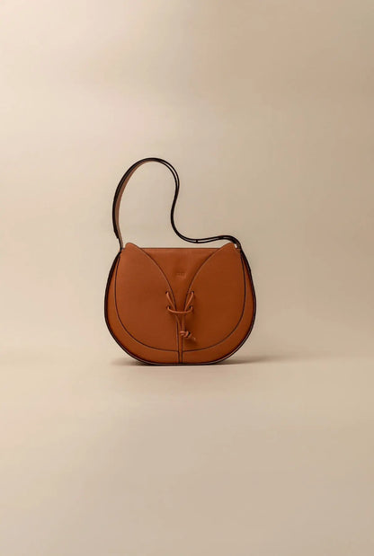 GARRA LIGHT CARAMEL LEATHER TOTE BAG simmiunique