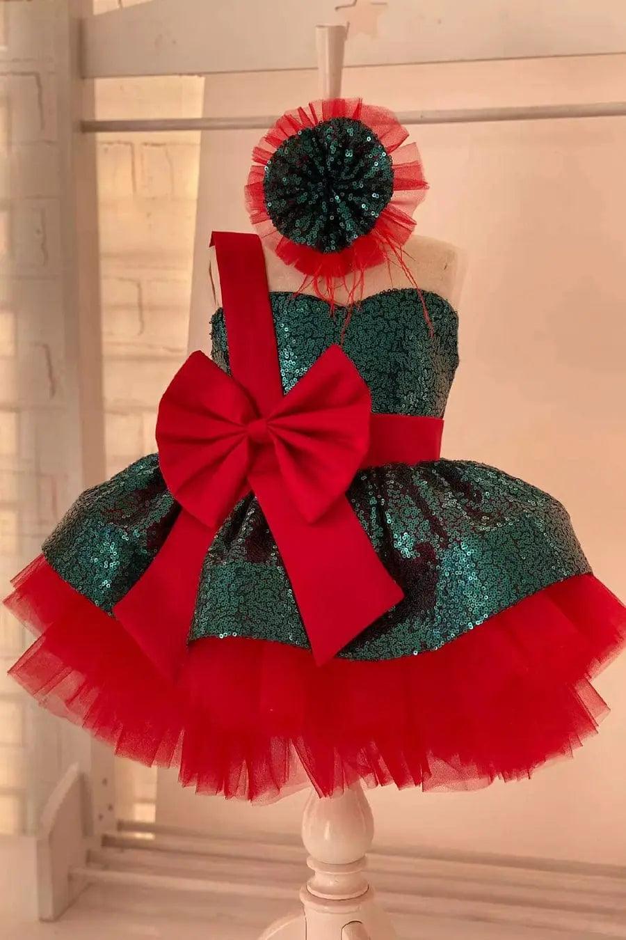 Gabrielle mermaid-style dress in green - photo 8