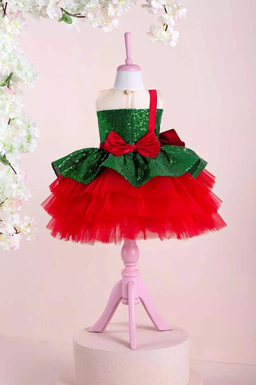 Gabrielle mermaid-style dress in green - photo 9
