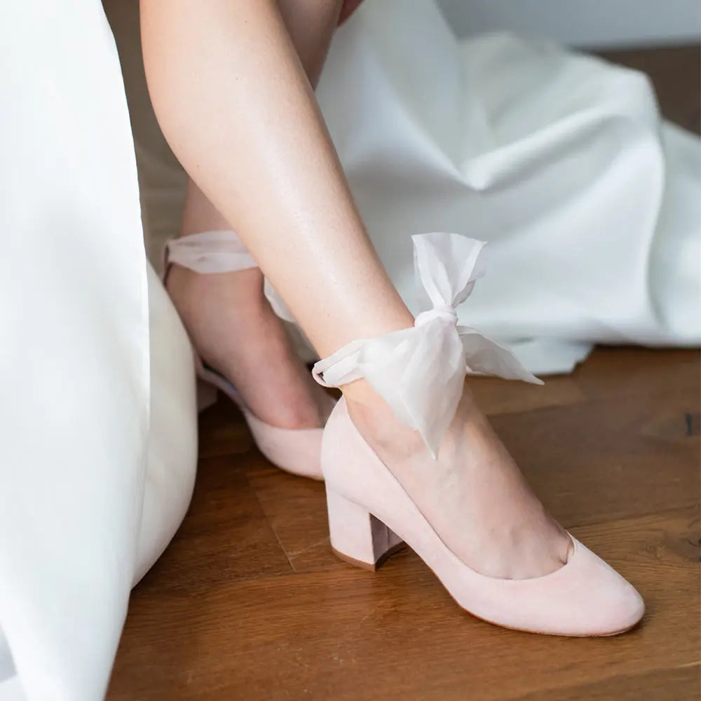 Hetty Mid Rose Water (Rose) – close-up