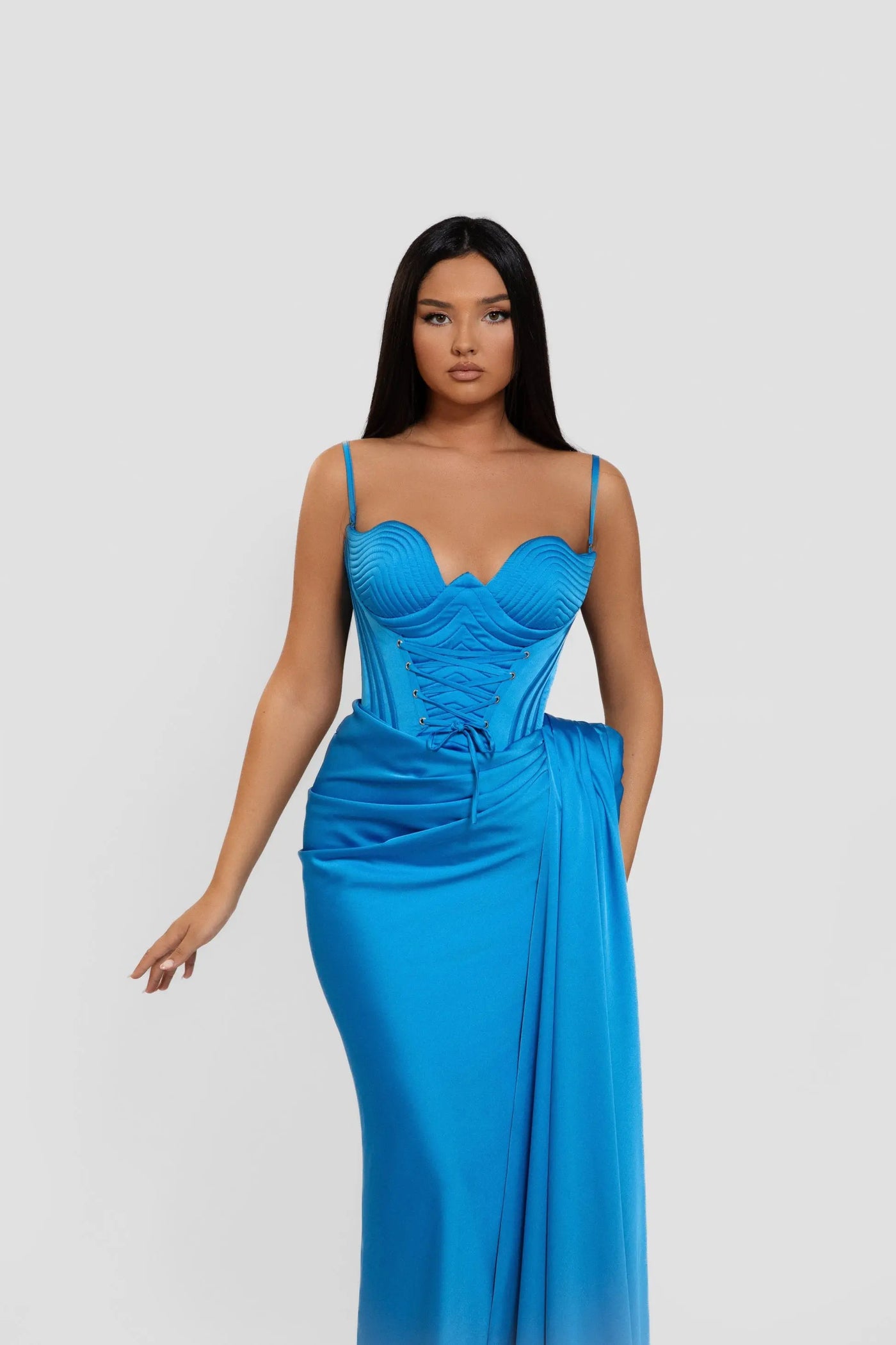 Line Party Dress – styled look