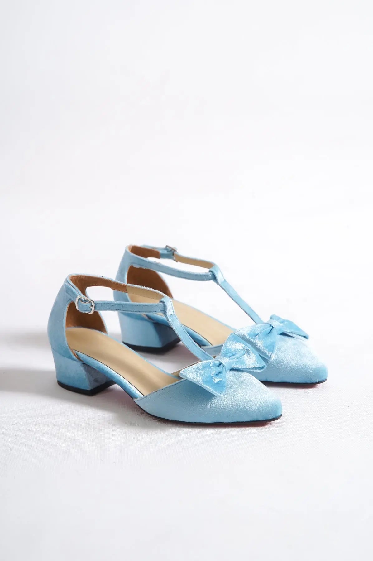 Blue Low Heels – photo 9