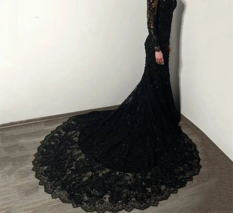 Luxury Mermaid Wedding Dress (Luxury) – full outfit view