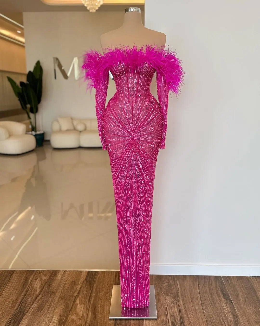 Luxury Mermaid Wedding Rebecca – close-up