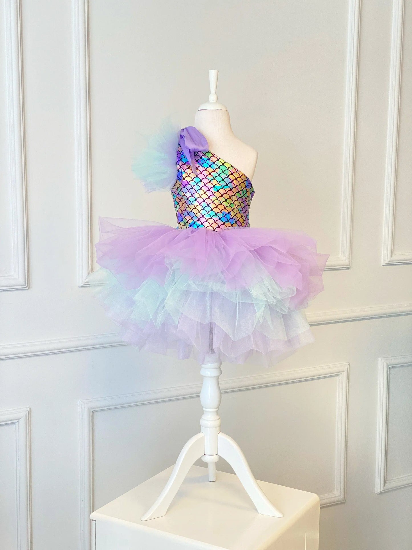 Mermaid dress ,Baby Girl Dress Special cemrestore