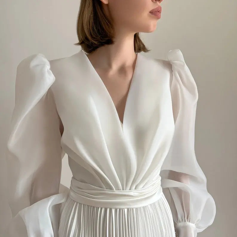 Modern wedding dress simmiunique