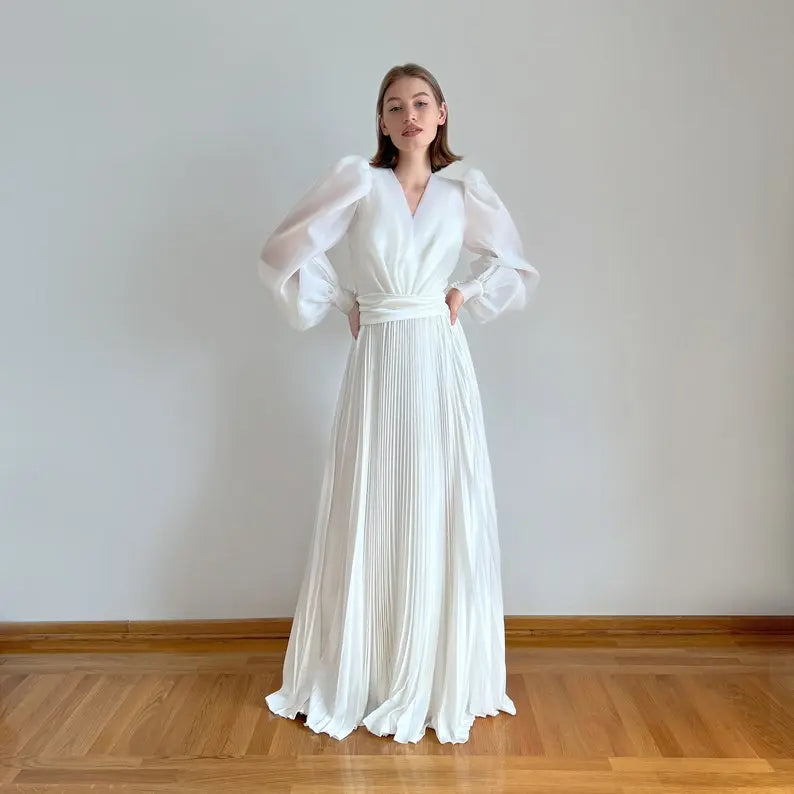 Modern wedding dress simmiunique