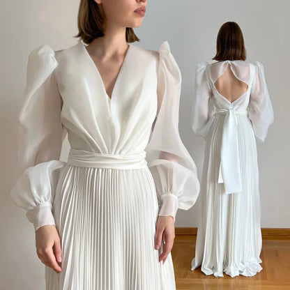 Modern wedding dress simmiunique