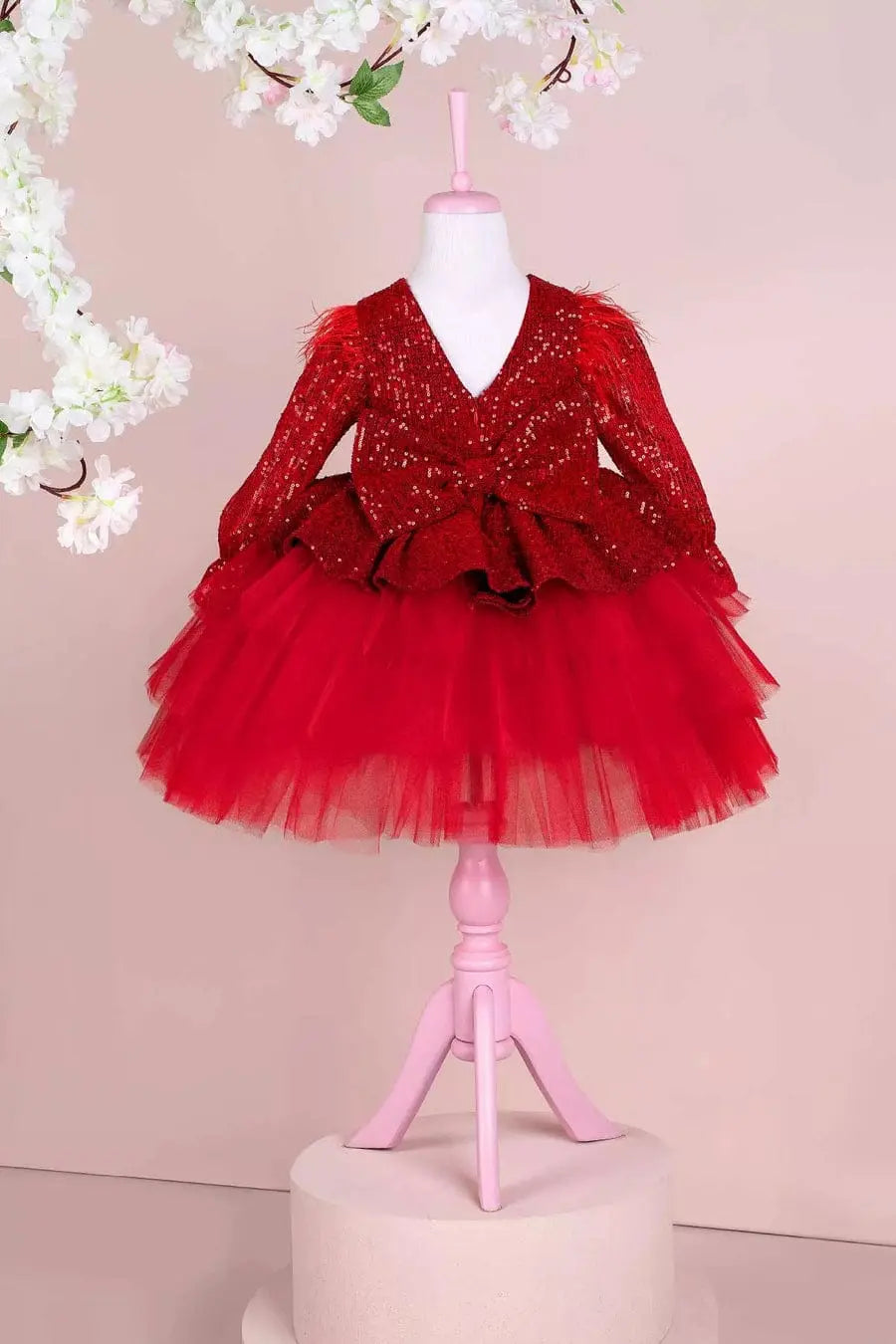 New Season Bridal Dress Amanda in red - photo 4