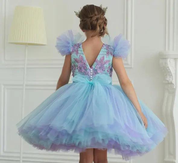 Natalya ball gown dress in blue - photo 6