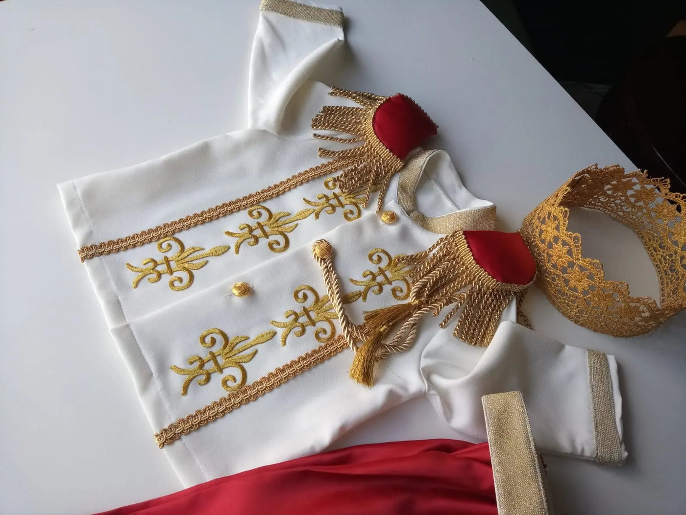 red Prince costumes – detail shot