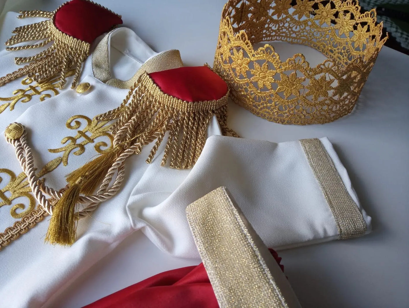 red Prince costumes – styled look