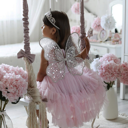 Butterfly Pink Dress