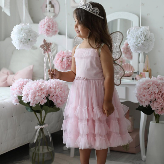 Butterfly Pink Dress