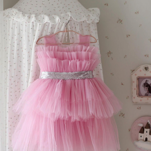 Butterfly Pink Dress