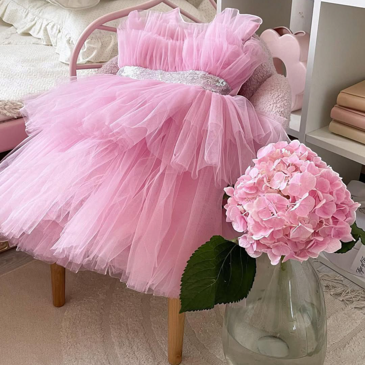 Butterfly Pink Dress (Butterfly) – styled look