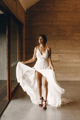Passion - Ruby Wedding Shoes – side view