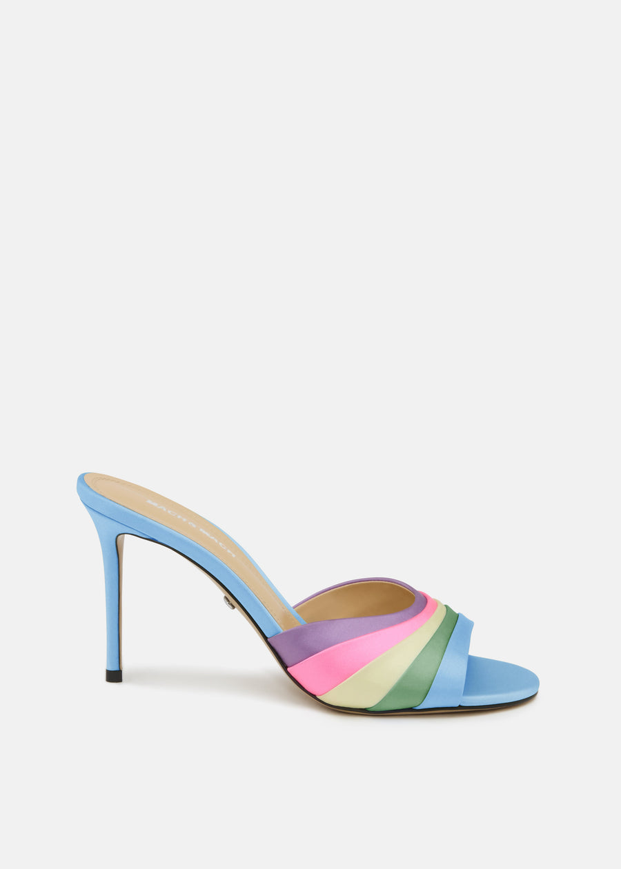 Marielle Multicolor Double Bow Mules