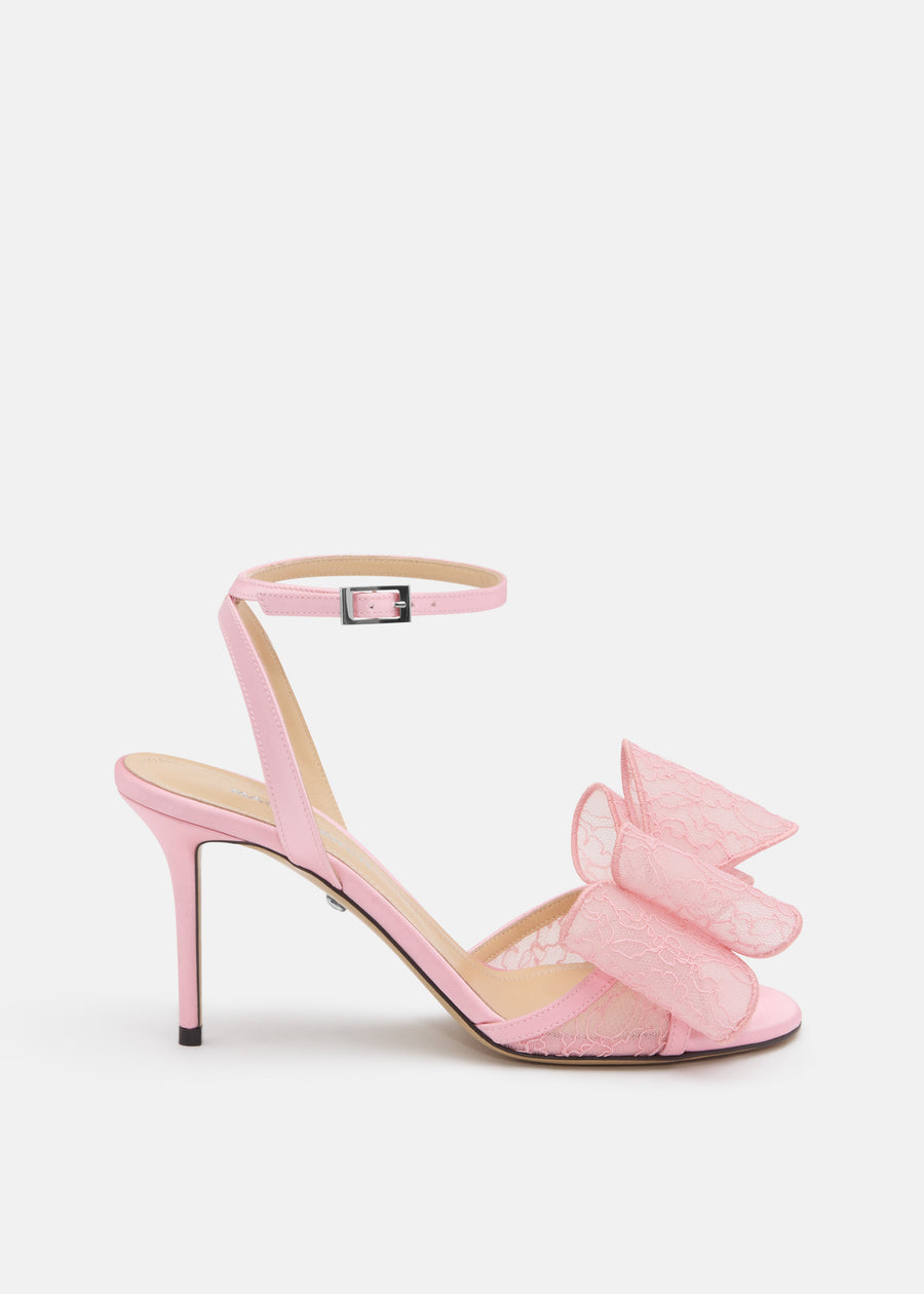 Rosalie Pink Double Bow Sandals