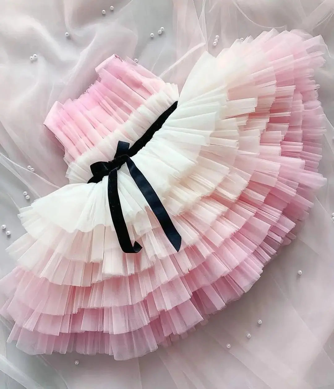 SUMMER NEW SEASON LACE GIRL DRESSES SCOOP NECK PUFFY GIRL PARTY DRESSES SHORT SLEEVE TULLE KIDS CHRISTMAS cemrestore