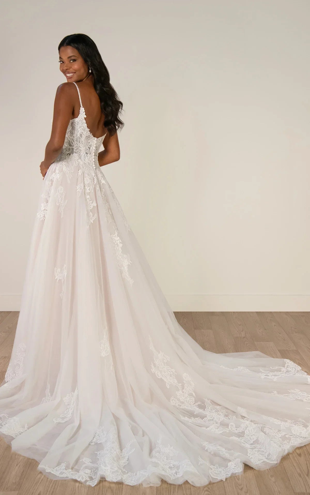 Olive Sy8293 Wedding Dress, luxury bridal gown, additional product image 7 by SimmiUnique