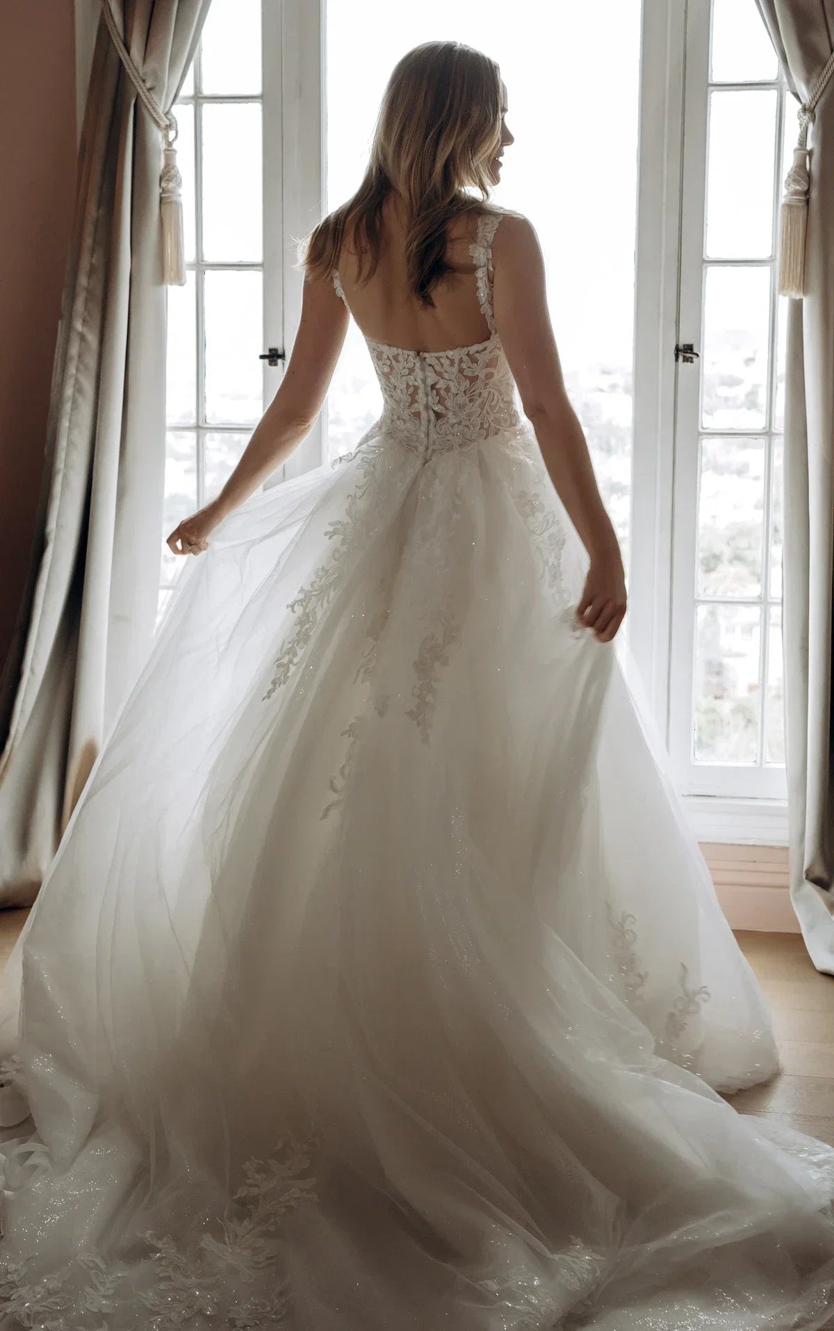 Hallie Sy8314 Wedding Dress, luxury bridal gown, additional product image 5 by SimmiUnique