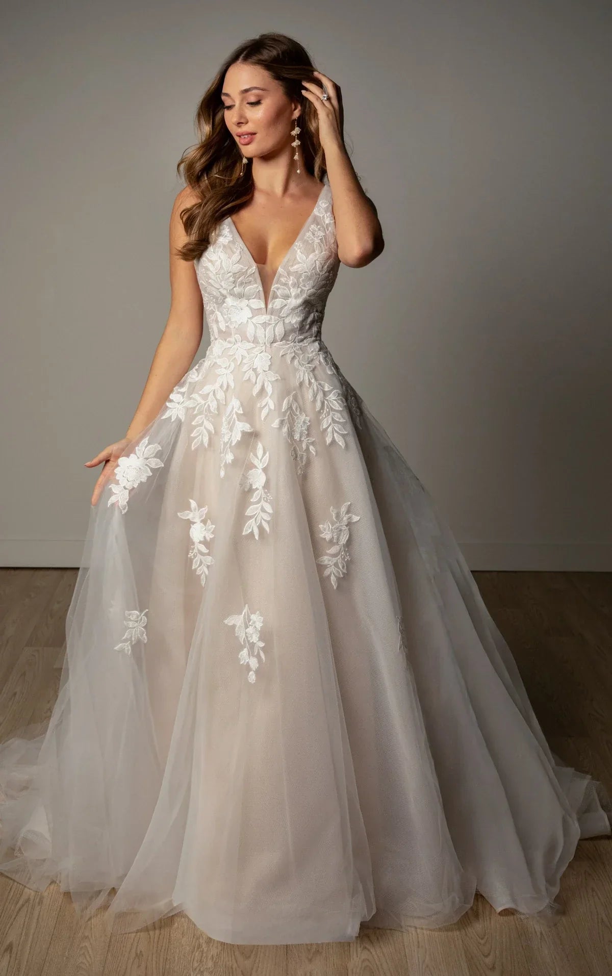 Nala Sy8316 Wedding Dress, luxury bridal gown, additional product image 2 by SimmiUnique