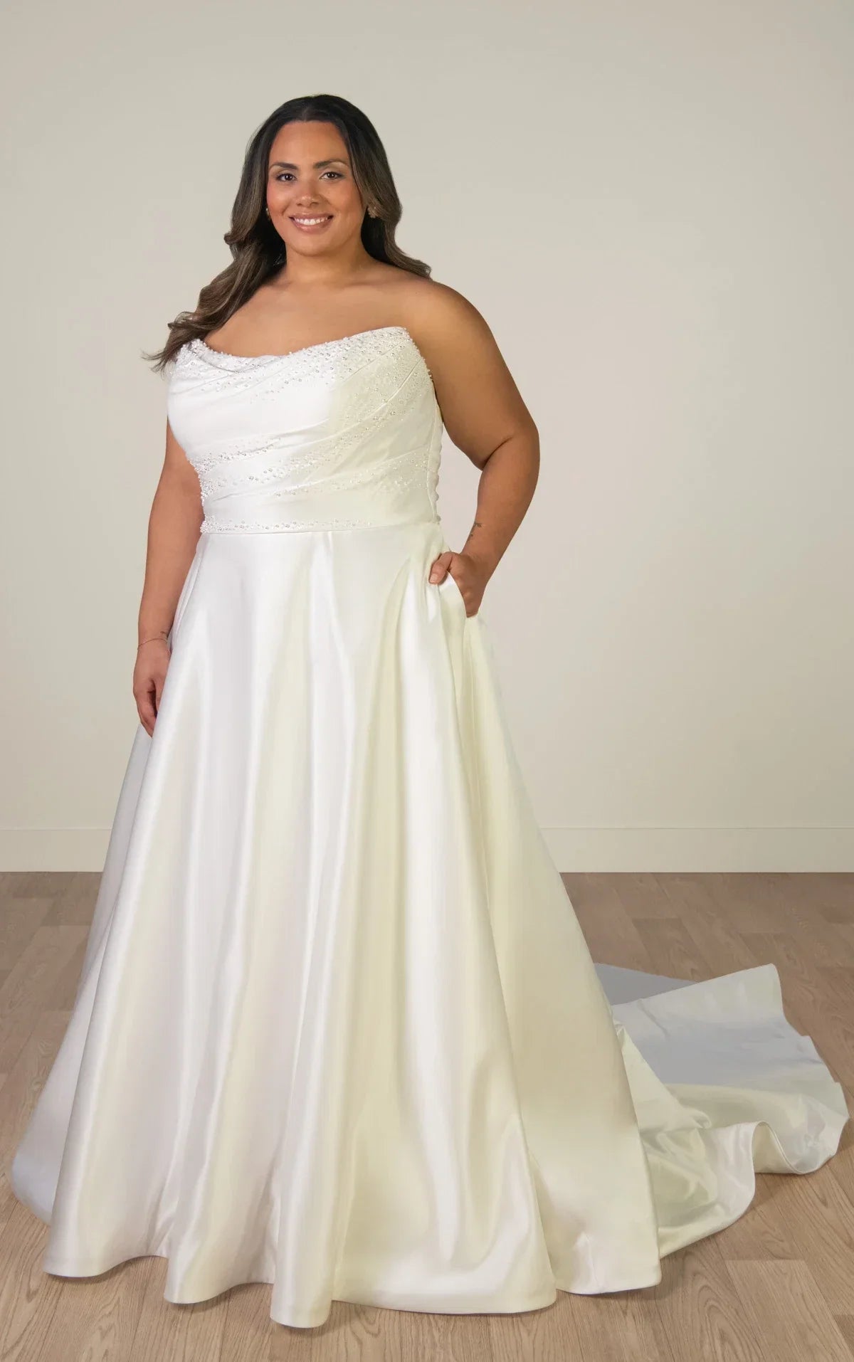 Evie Sy8318 Wedding Dress, luxury bridal gown, additional product image 2 by SimmiUnique