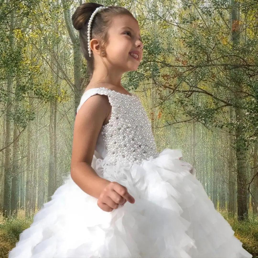 Baby Boho Romper Sophia dress – detail shot