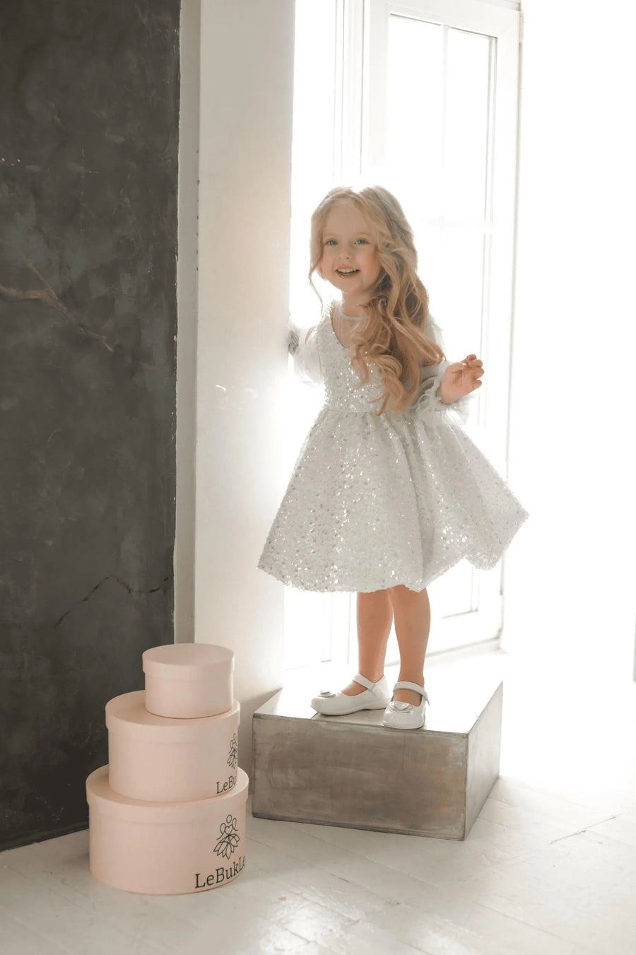 Allium Lavender Tulle Dress