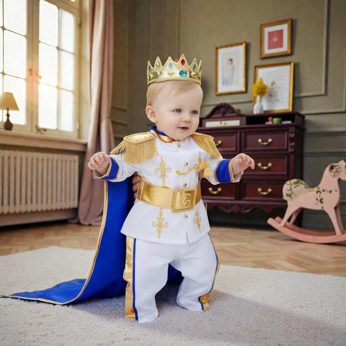 Prince Charming Baby Costume – side view