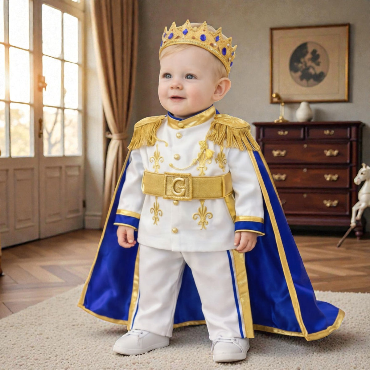 Prince Charming Baby Costume – detail shot