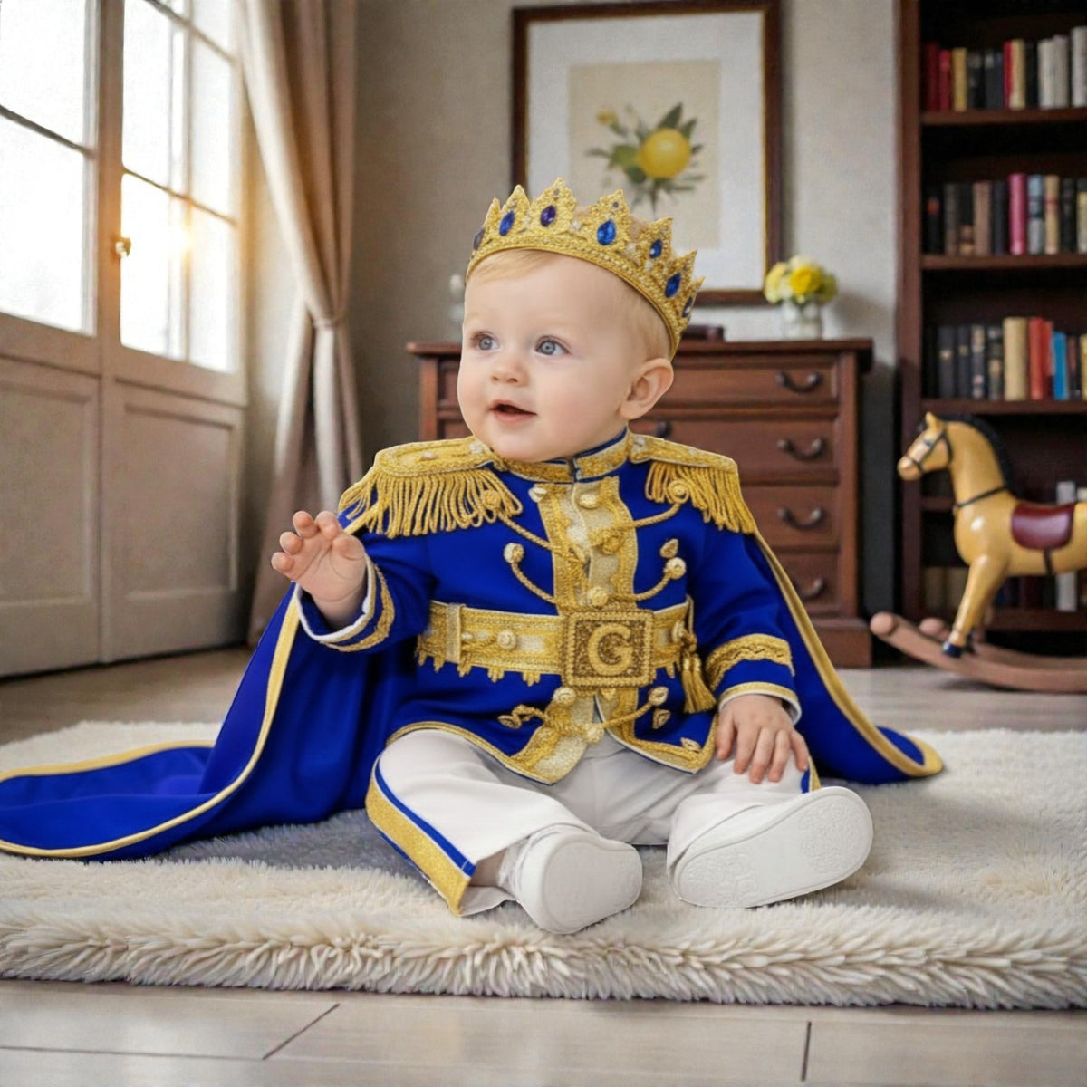 Prince Charming Baby Costume – close-up