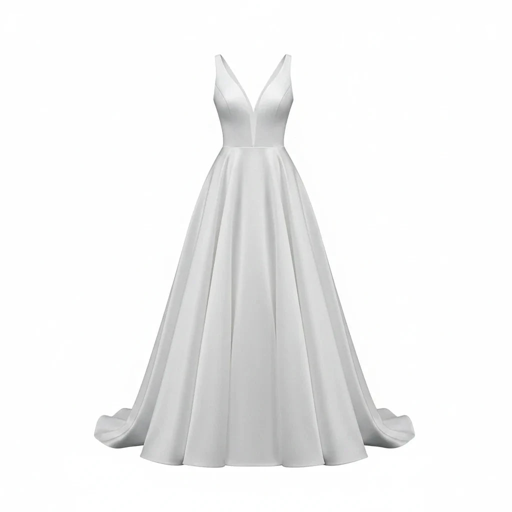 Valery Ball Gown Wedding Dress, luxury bridal gown, additional product image 2 by SimmiUnique